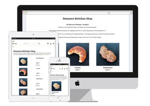 Webshop für Remmers Backstube auf Langeoog