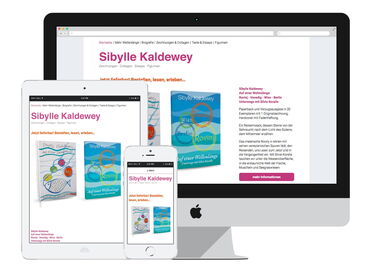 Website für eine Künstlerin